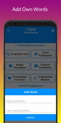 Lingala Translator android App screenshot 0