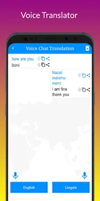 Lingala Translator android App screenshot 3