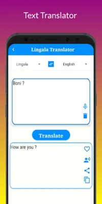 Lingala Translator android App screenshot 4