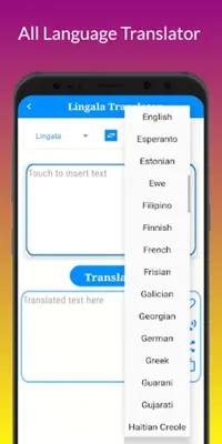 Lingala Translator android App screenshot 5